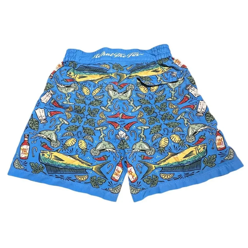 Soaking Up the Good Life Swim Trunks Sz M